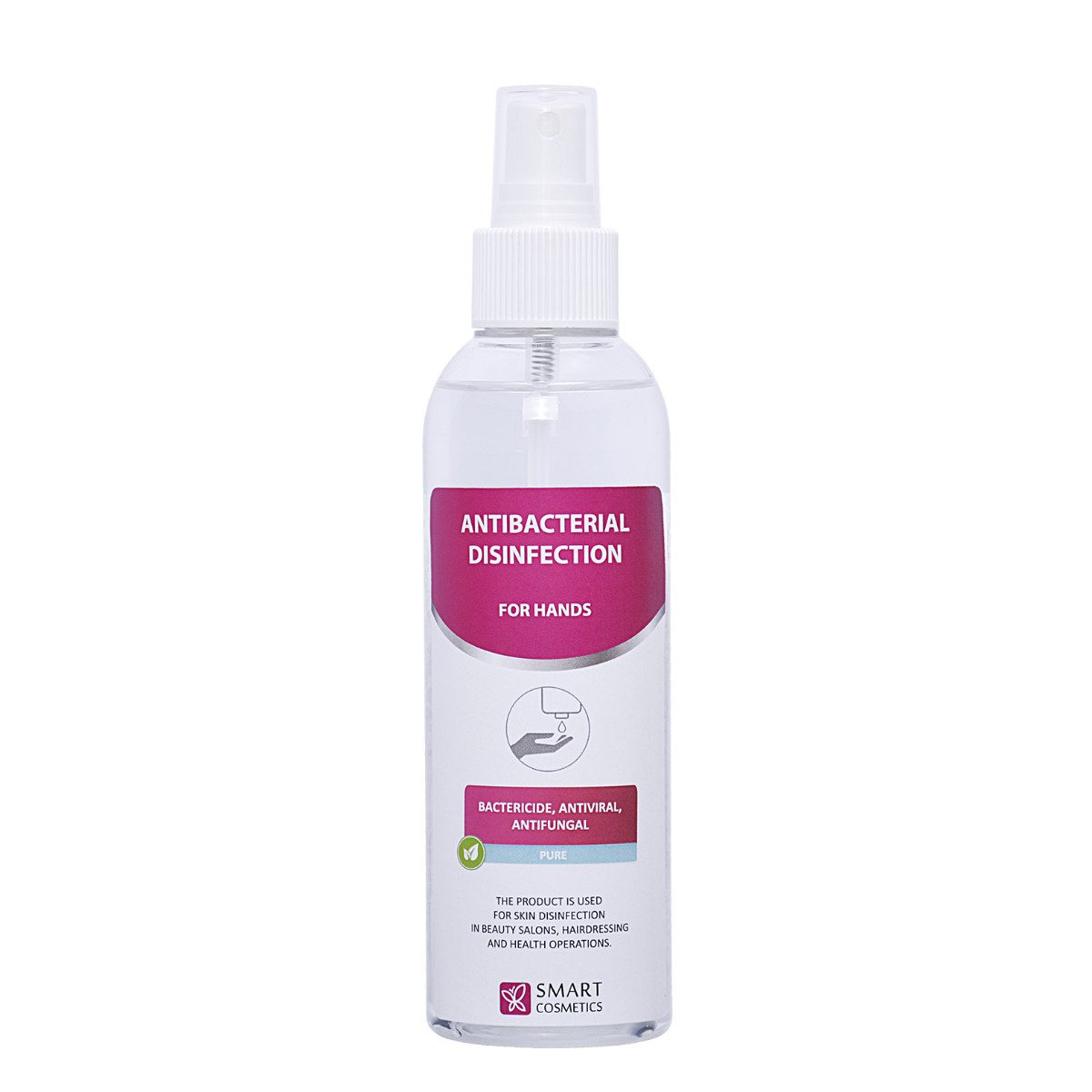 Dezinfectarea mâinilor - 200 ml - Pure | Smart Lashes