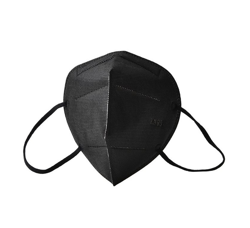 Mască de protecție - Mască - KN95, FFP2 - negru - 5 bucăți | Smart Lashes