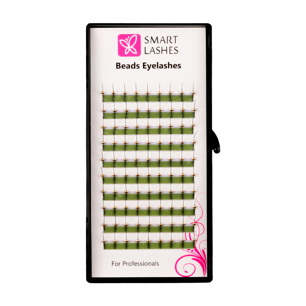 Gene cu mărgele GOLD - C - 0.20 mm x 13 mm | Smart Lashes