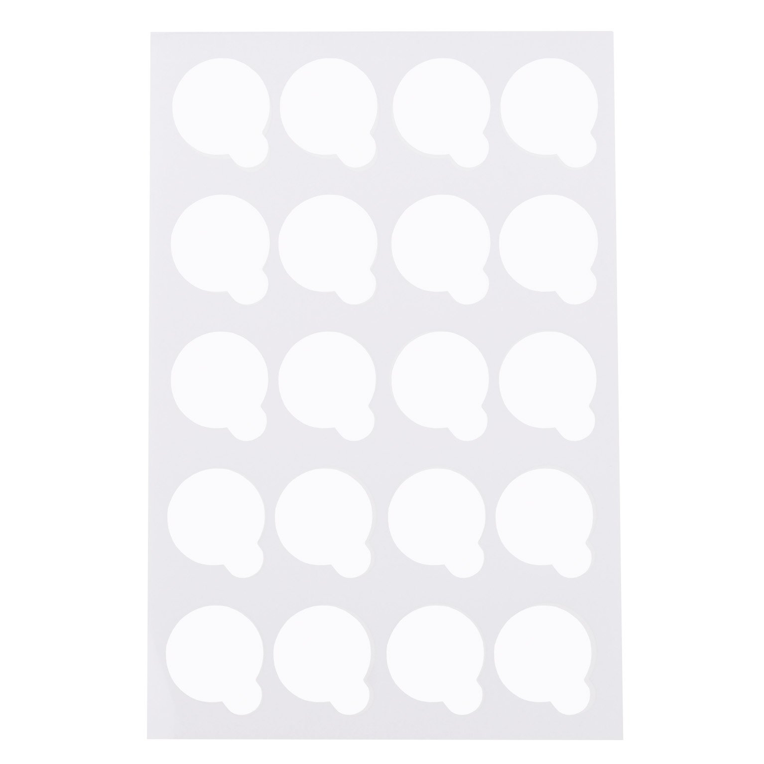 Autocolante de unică folosință pentru cristal - 100 buc | Smart Lashes