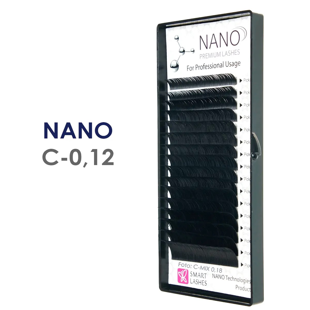 NANO - C - 0,12 mm | Smart Lashes