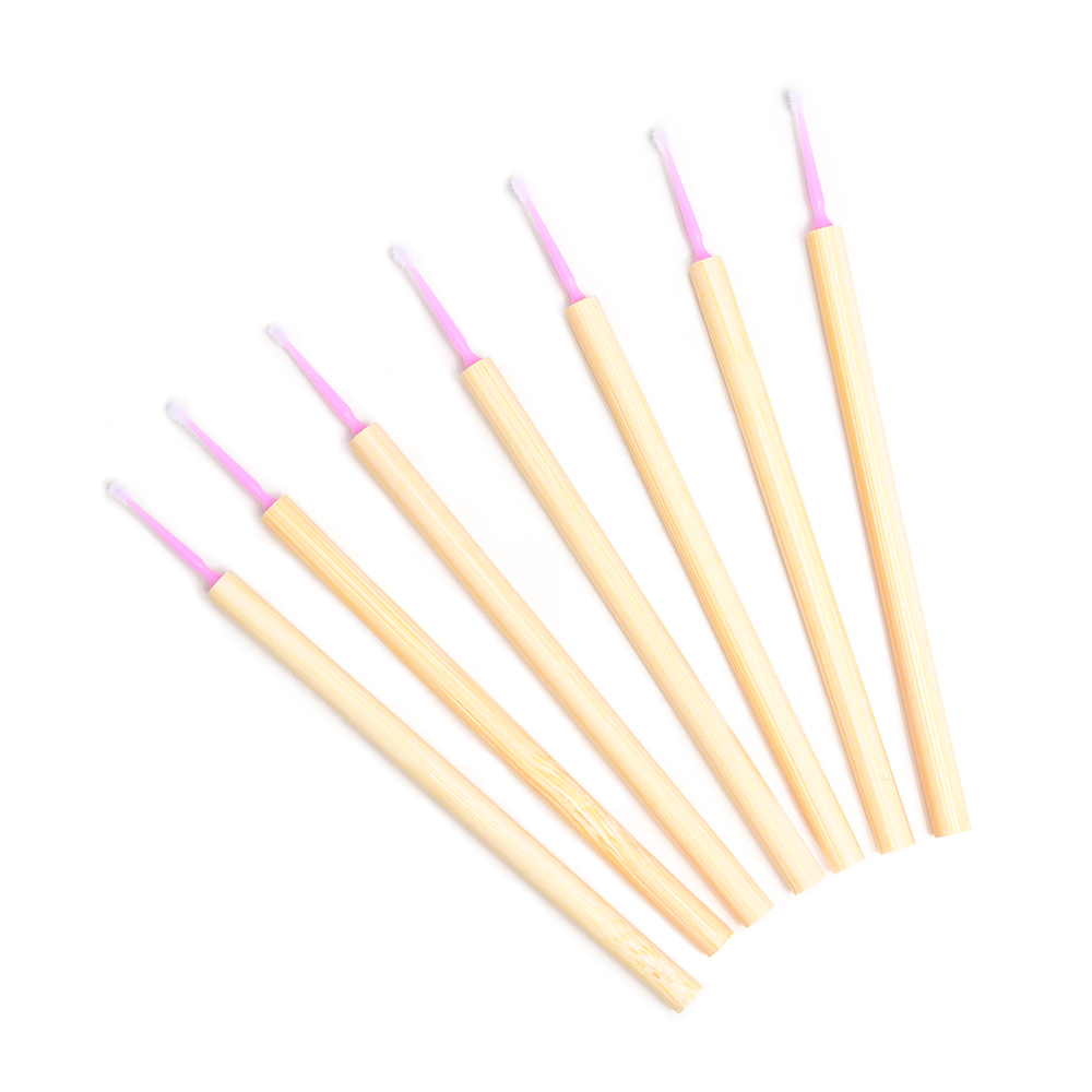 Micro perii pentru gene din bambus - 2 mm | Smart Lashes