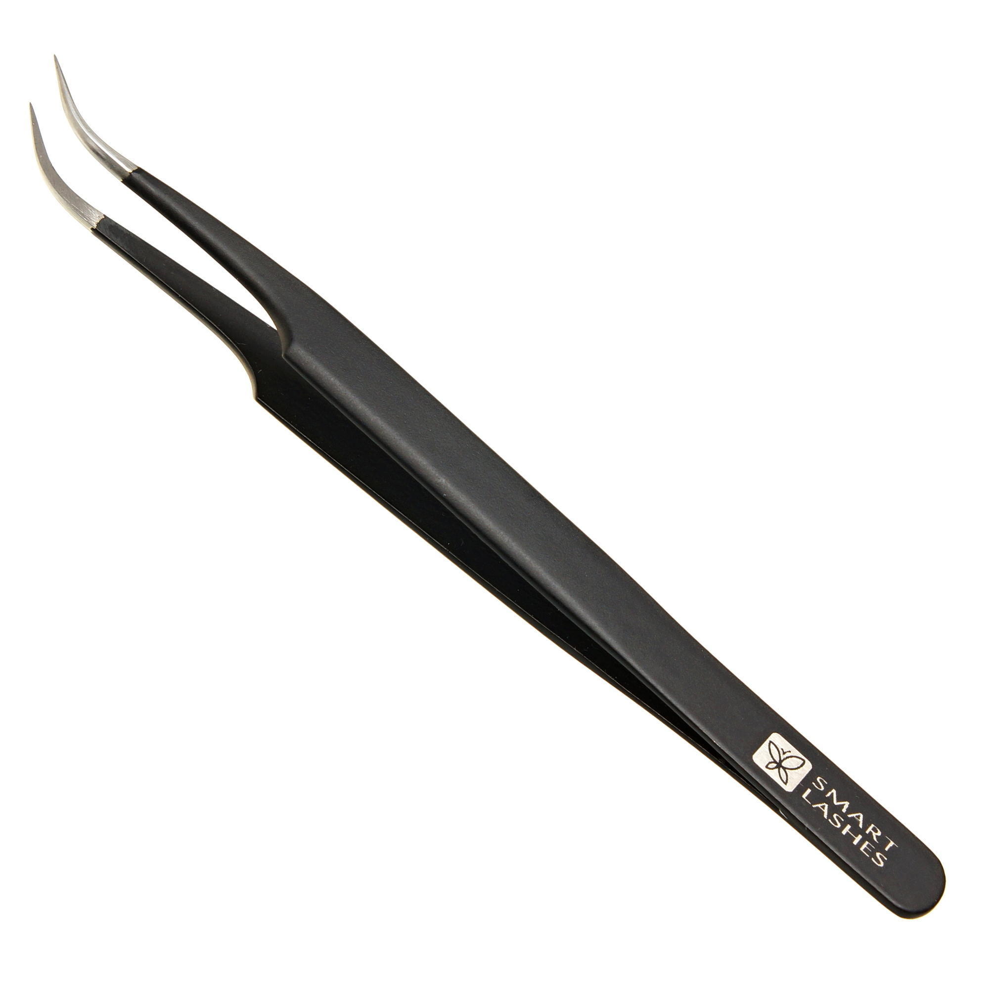 Penseta tip C - 12 cm - negru | Smart Lashes