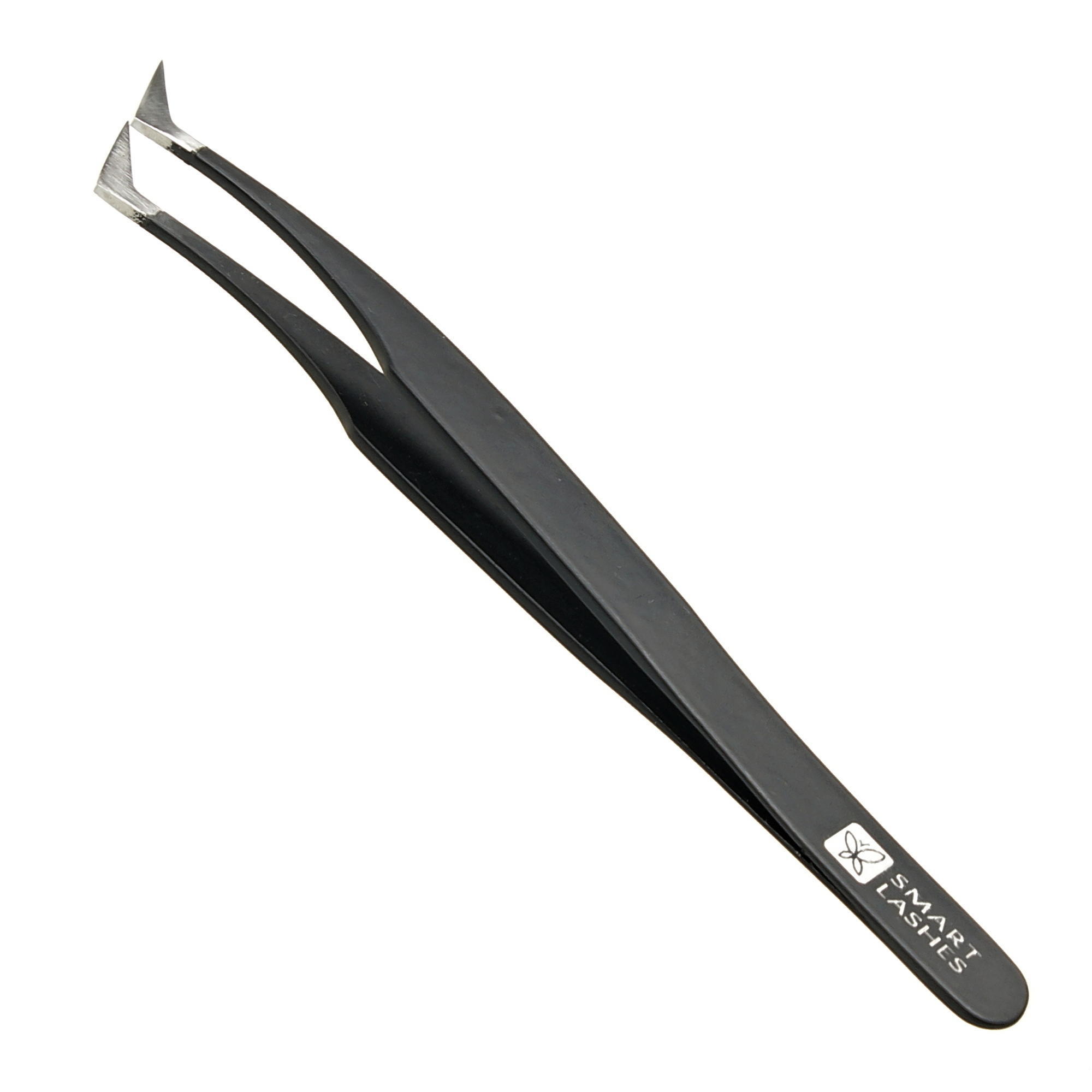 Pensetă tip D - 12 cm - negru | Smart Lashes