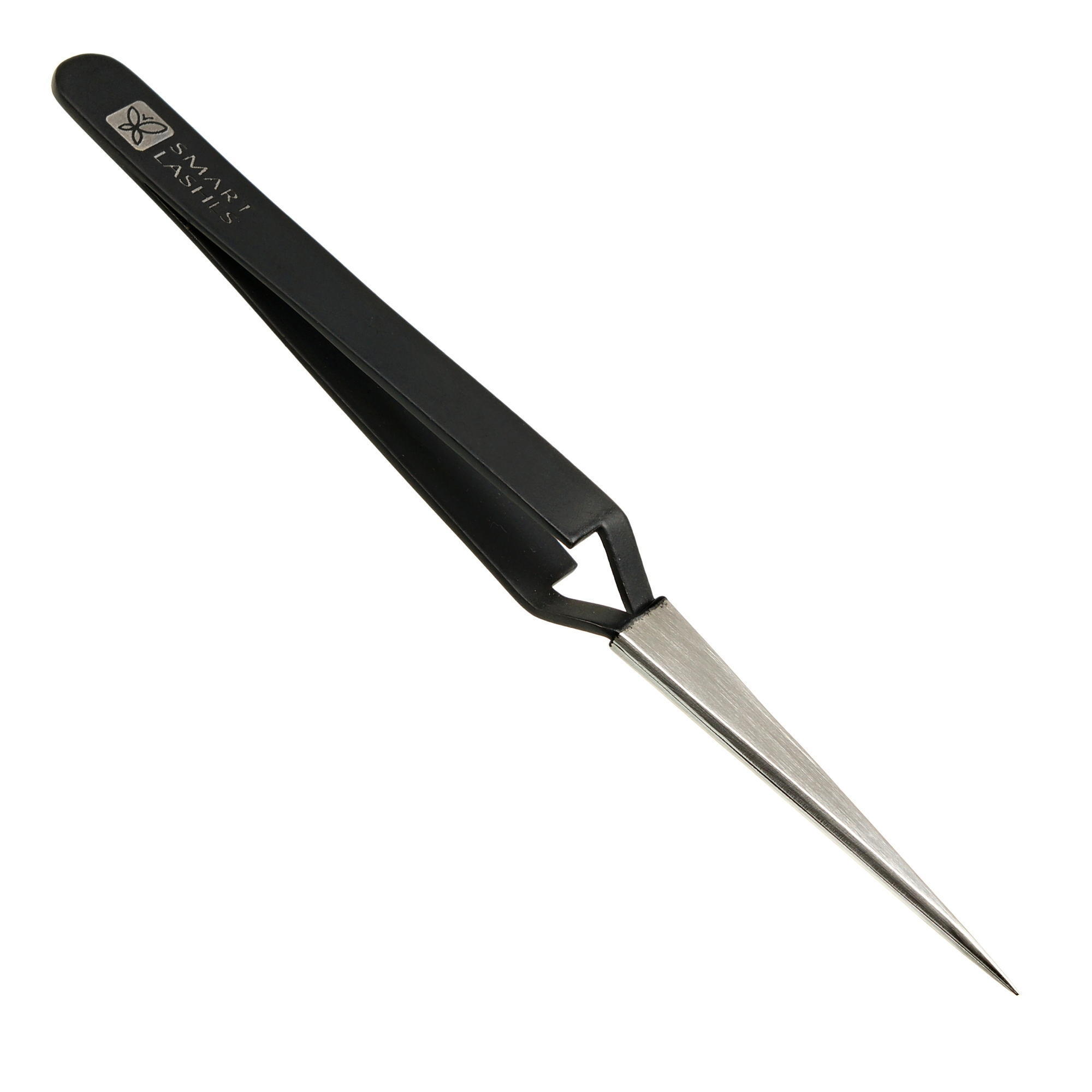 Pensetă tip E - 12 cm - negru | Smart Lashes
