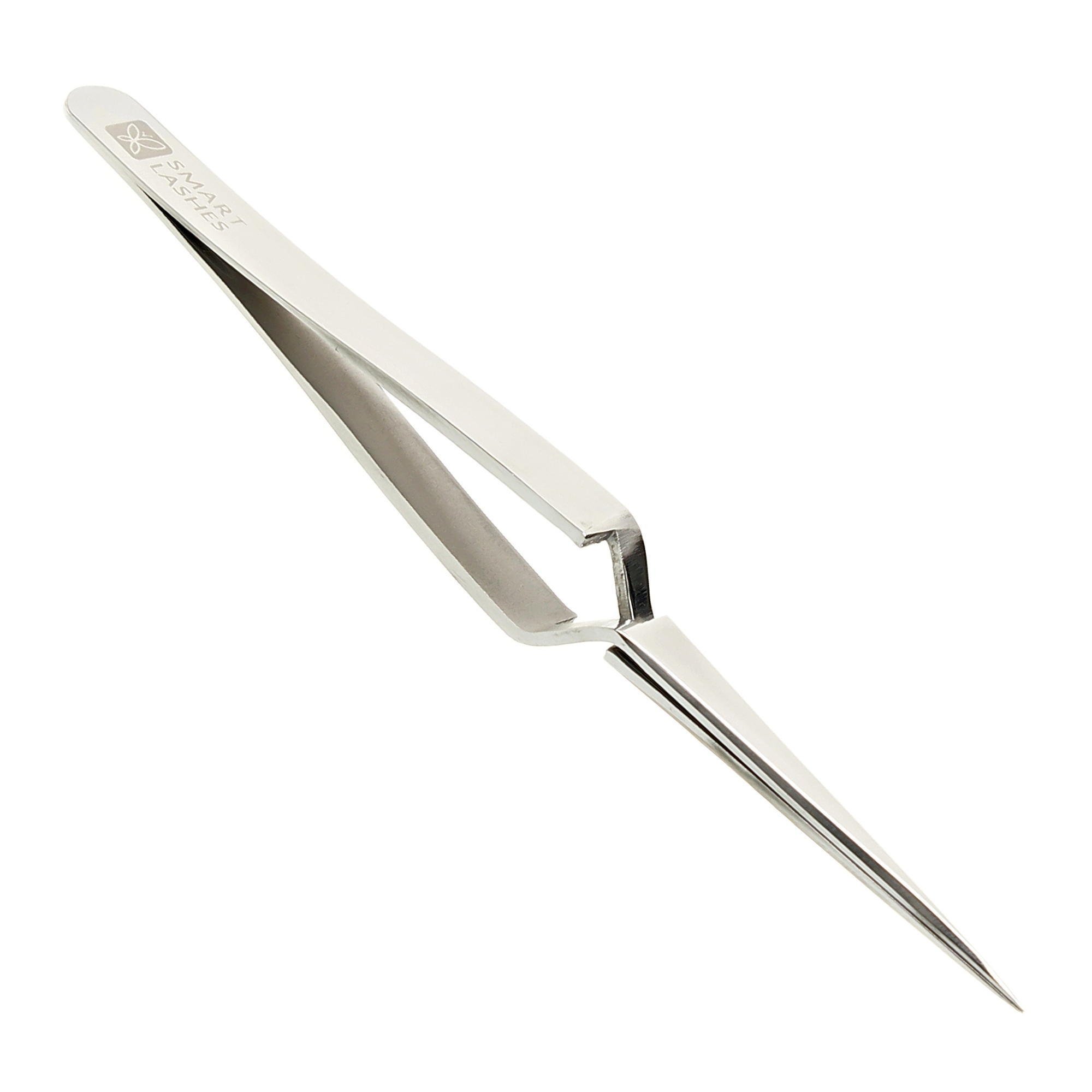 Penseta tip E - 12 cm - oțel | Smart Lashes