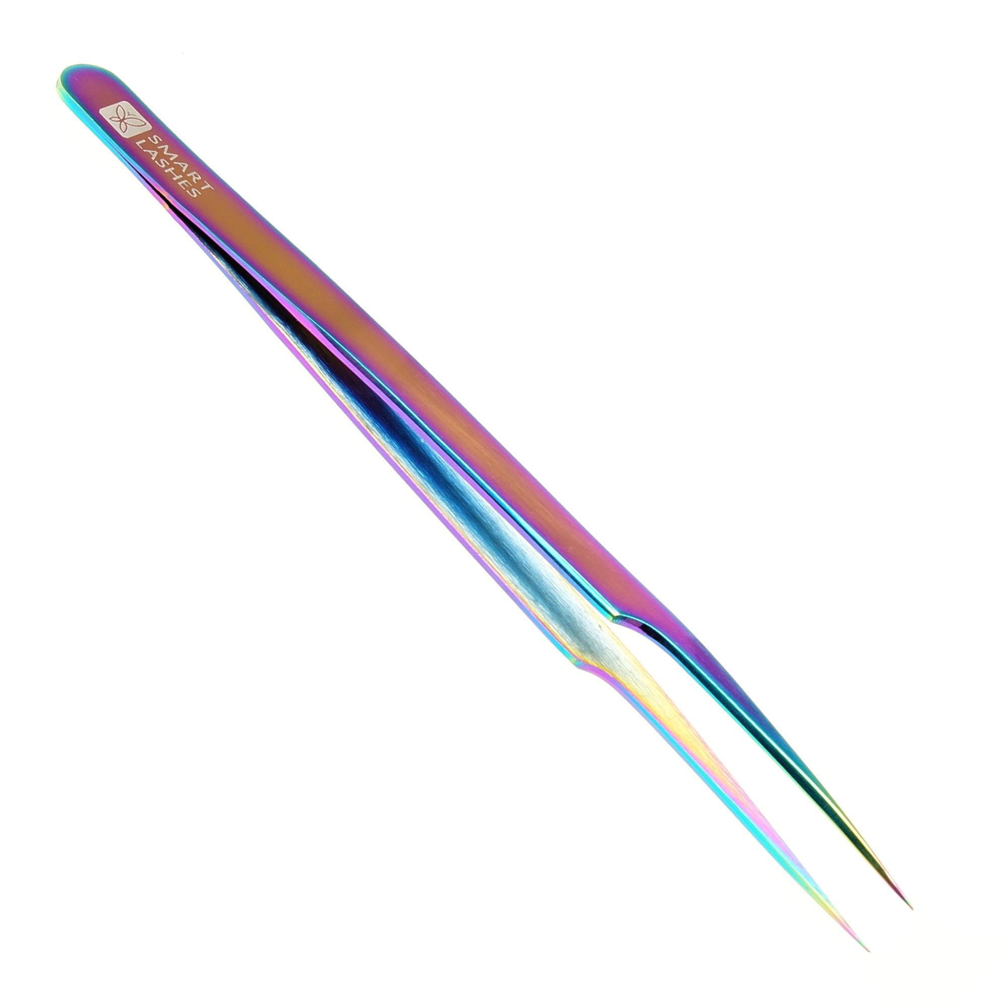 Pensetă tip A - 12 cm - curcubeu | Smart Lashes