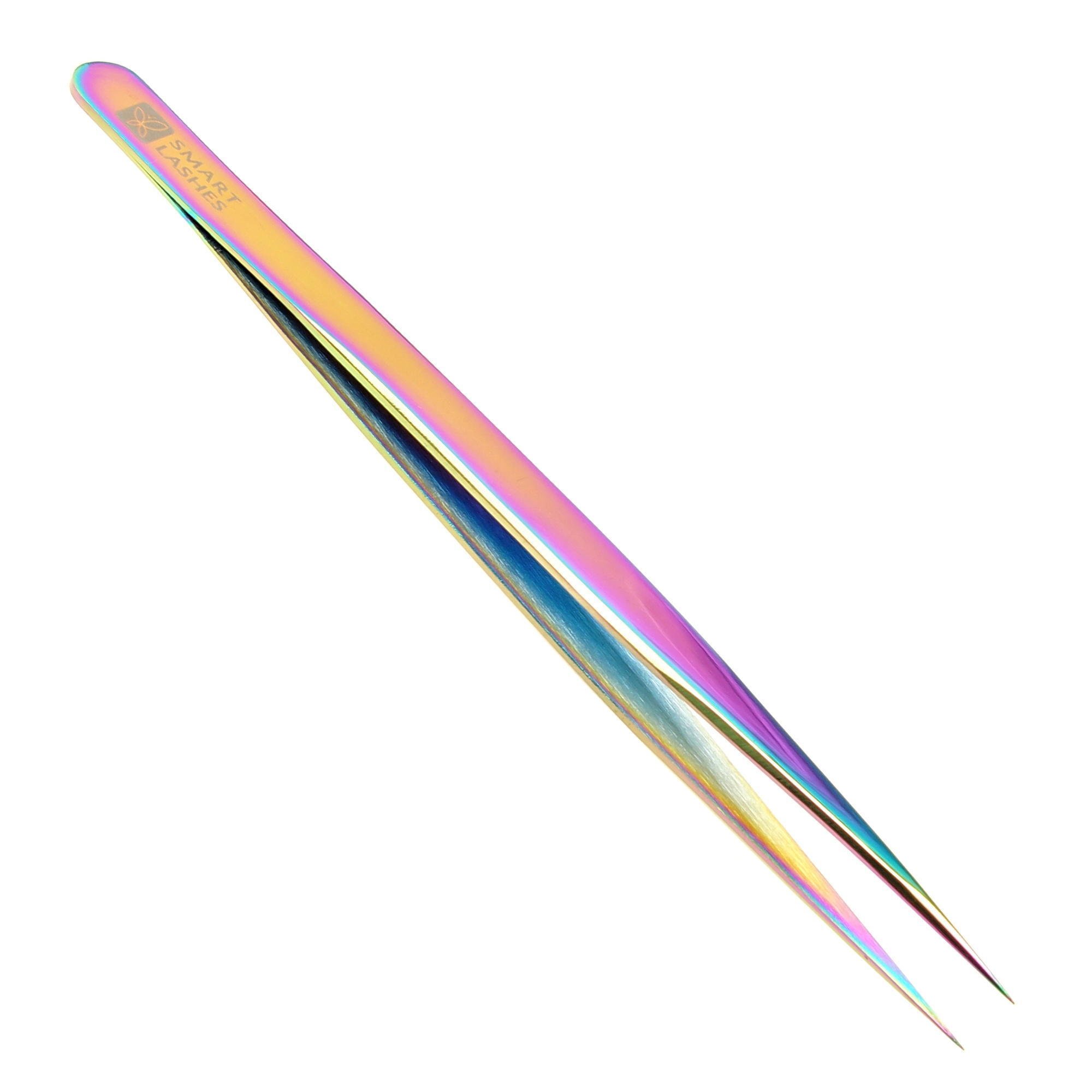 Pensetă tip B - 14 cm - curcubeu | Smart Lashes