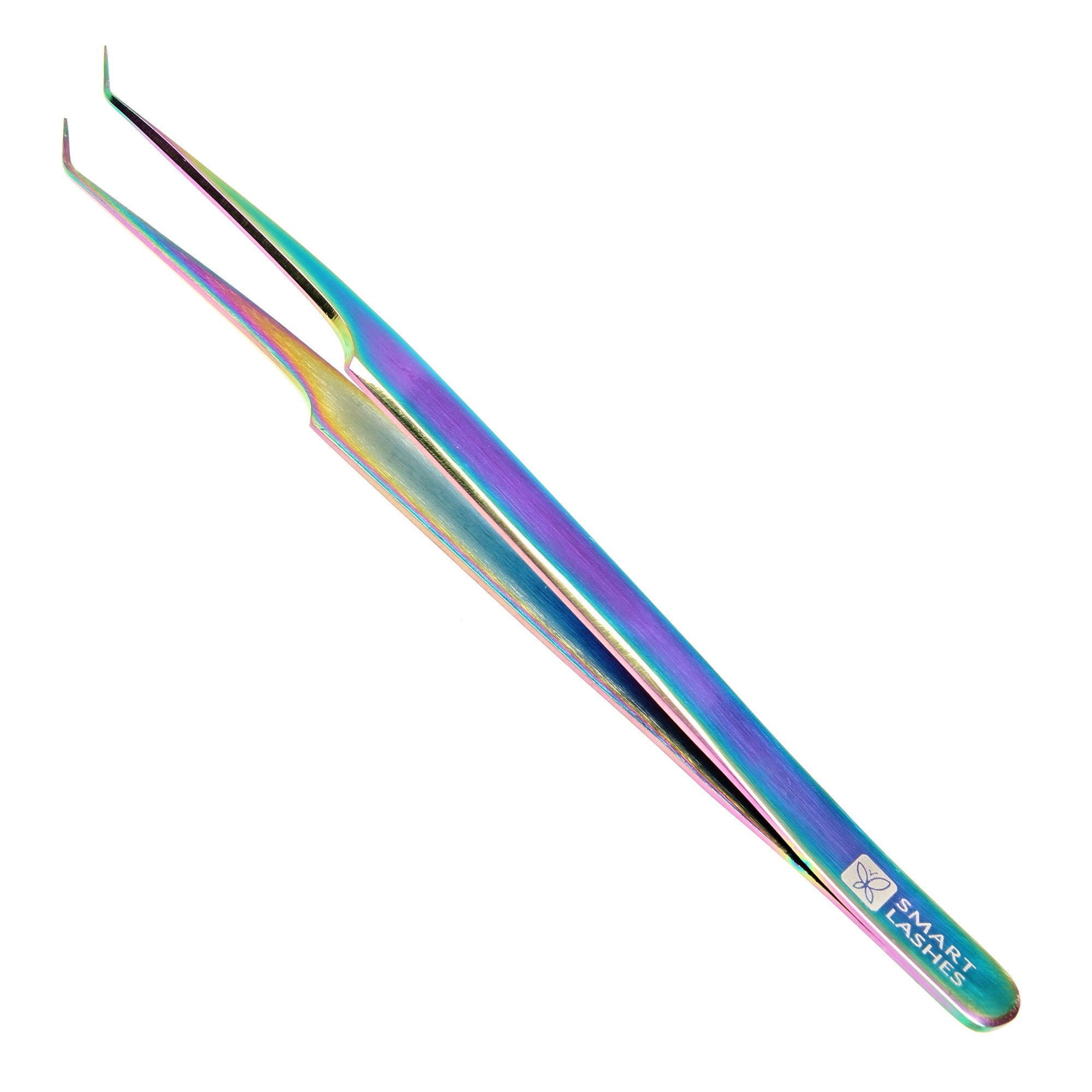 Penseta tip G - 14 cm - curcubeu | Smart Lashes