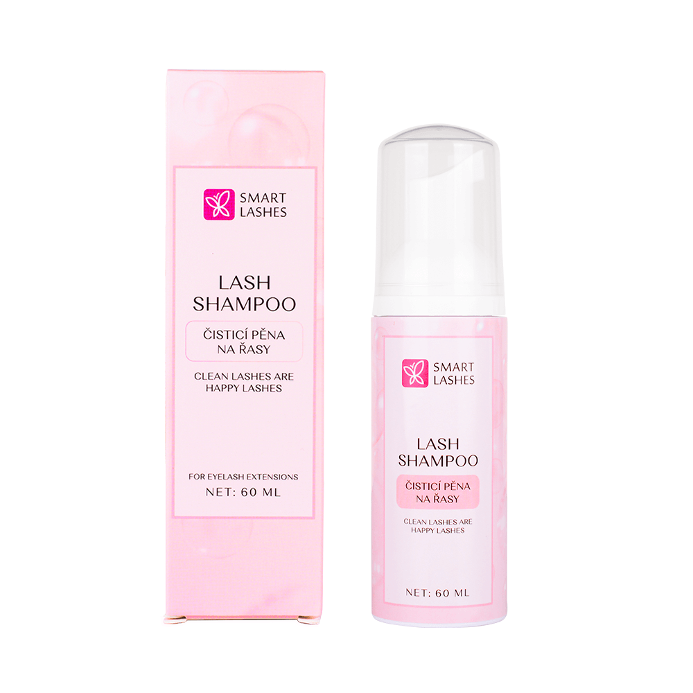 Lash Shampoo - spumă de curățare a genelor | Smart Lashes