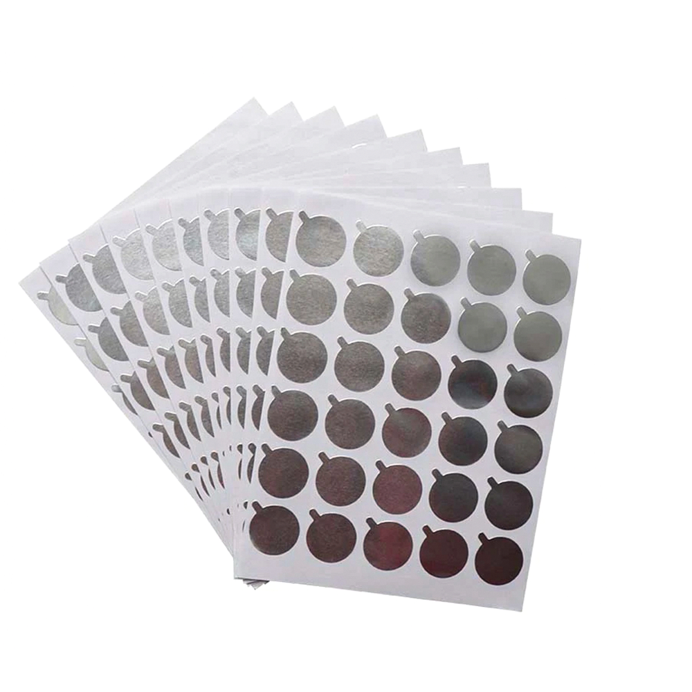 Tampoane din aluminiu pentru lipici - 300 buc